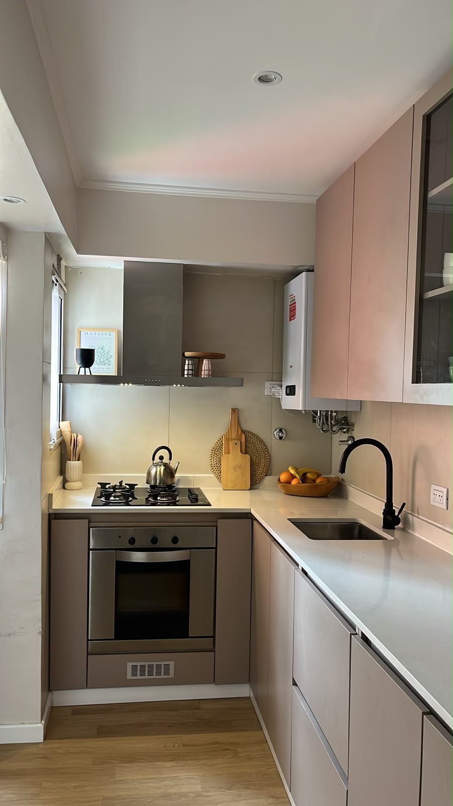 Cocina independiente con horno y anafe